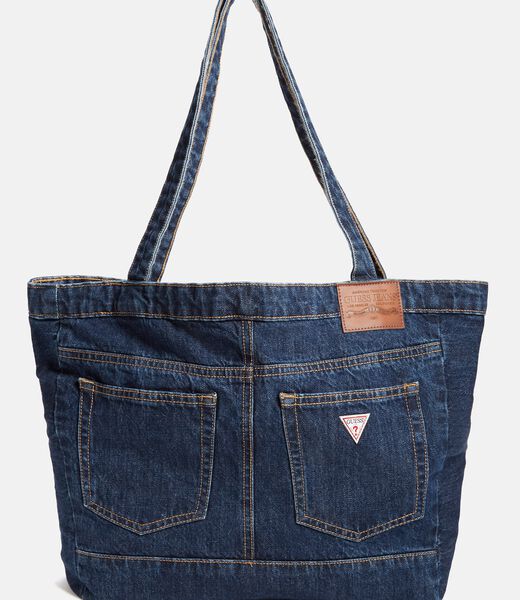 Denim tote bag