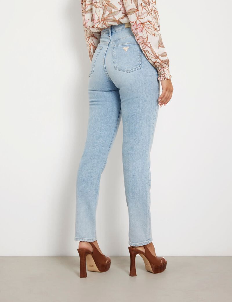 High rise mom denim pant