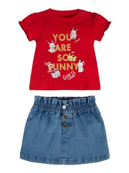 T-shirt Skirt Set
