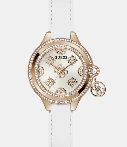 Analogue watch with pendant detail