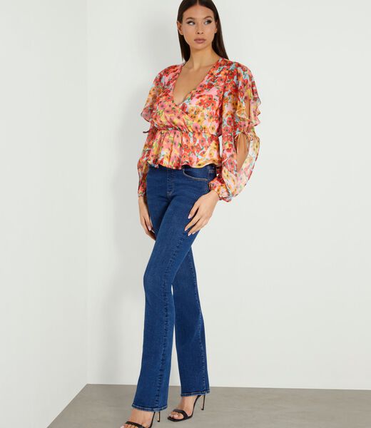 All over print blouse