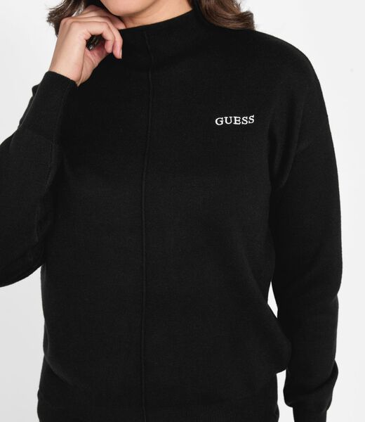 High neck sweatshirt