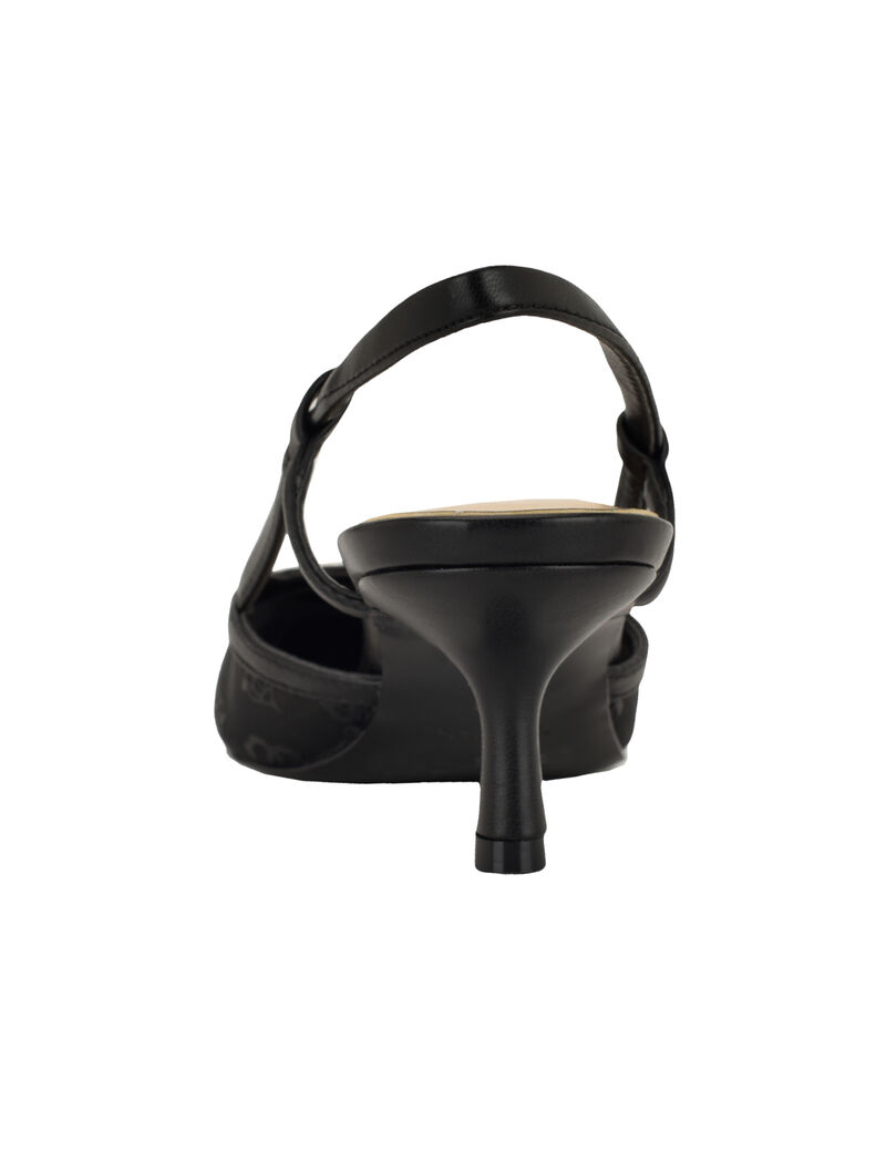 Yanno slingback kitten heels