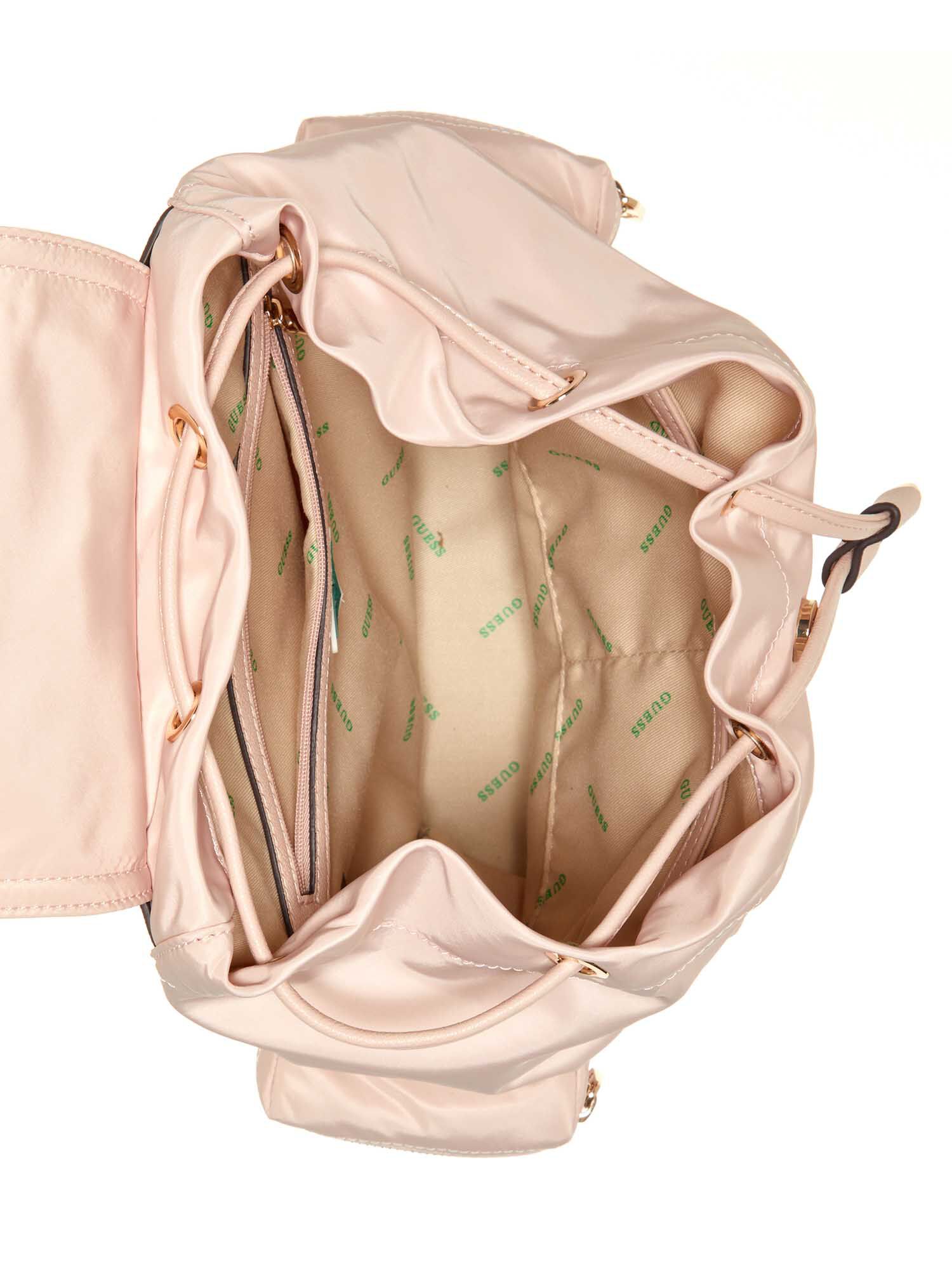Light pink discount guess backpack