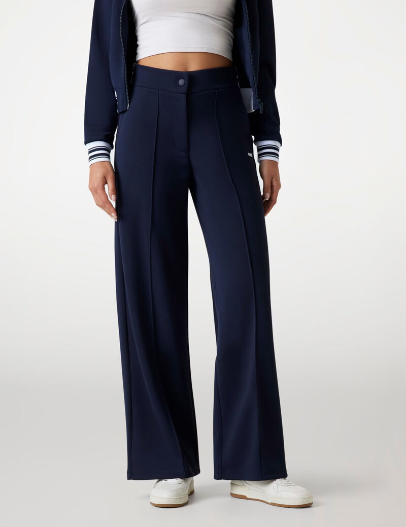 Wide-leg sweatpants