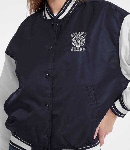 Embroidered Varsity Jacket