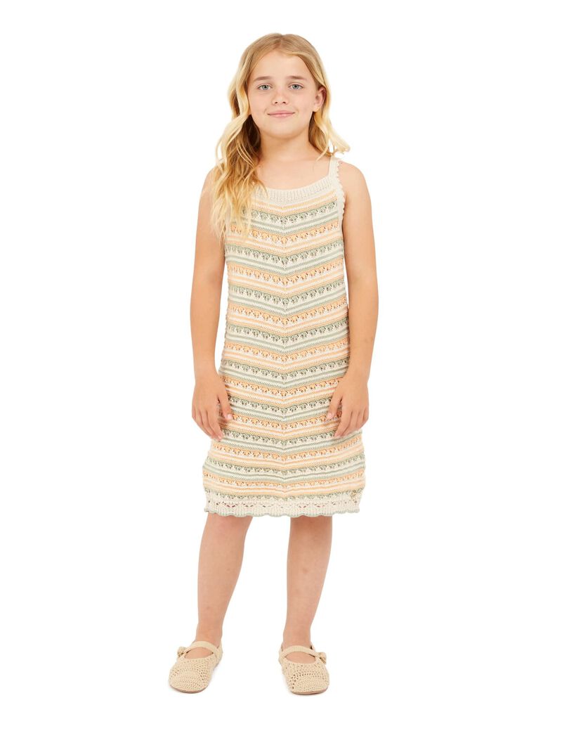 Crochet midi dress