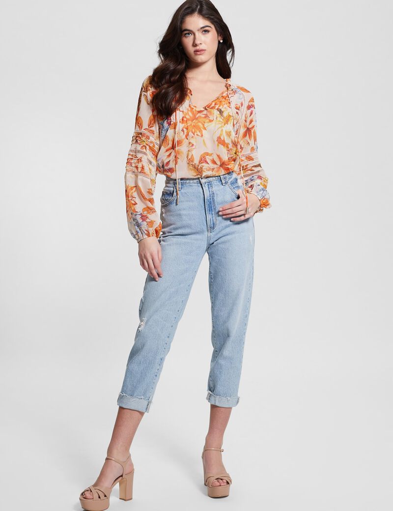 Crinkle blouse