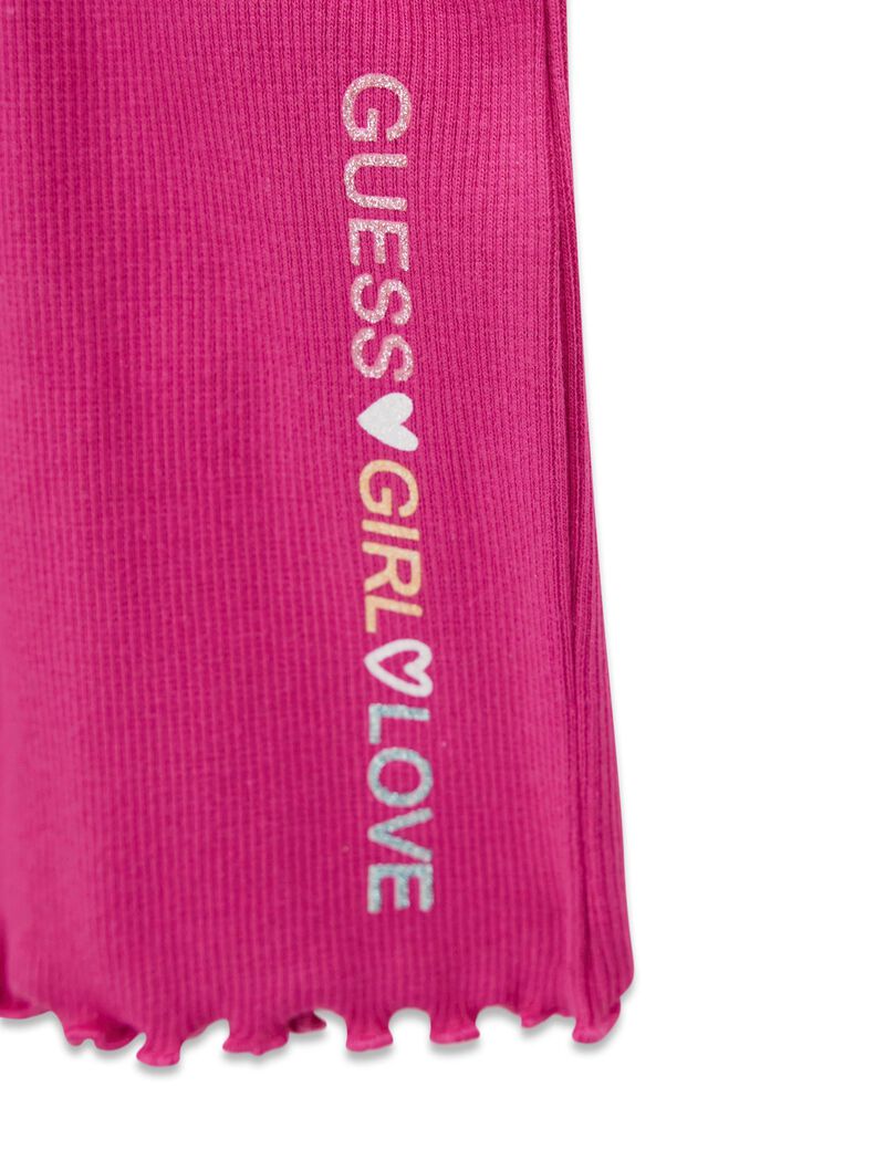 guess set rib ss t shirt   rib short
