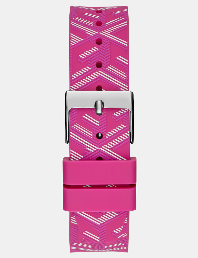 Analogue watch with G Cube logo detail