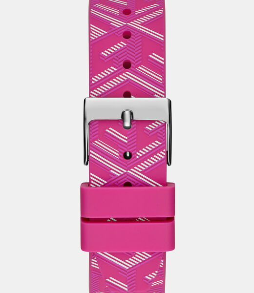 Analogue watch with G Cube logo detail
