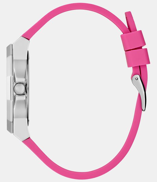 Analogue watch with G Cube logo detail