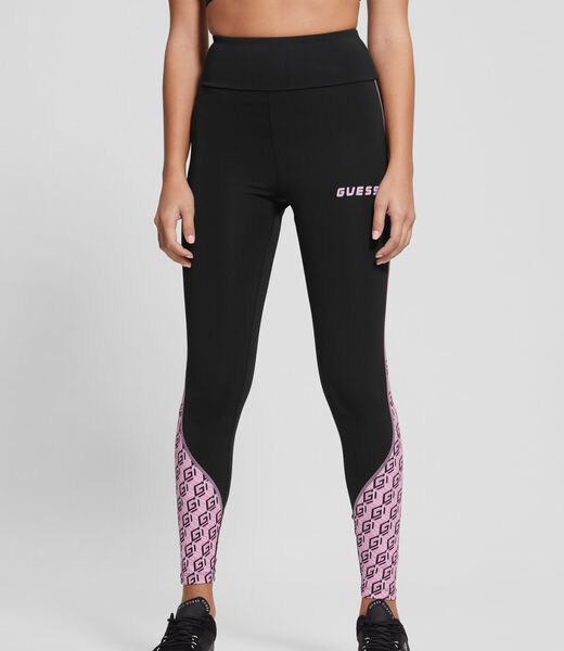 GUESS Womens Leggings 4/4, Black (Black/Pink Fluo P443), X-Large price in  Saudi Arabia,  Saudi Arabia