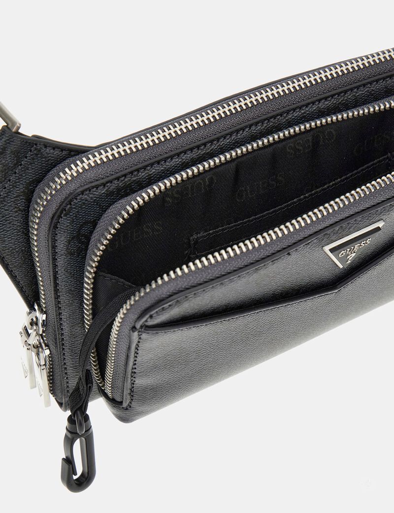 SIENA DOUBLE COMPART - SIENA FLAT BUMBAG ZIP AROUND-BEIGE/NATURALS