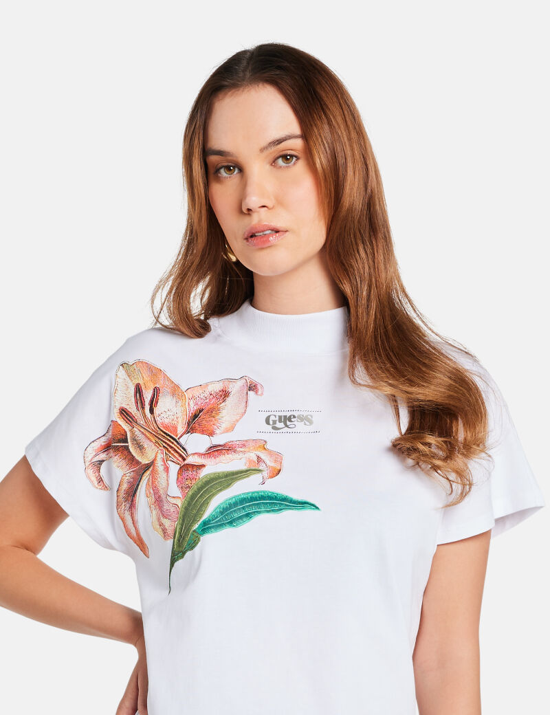 SL MOCK NK LILY TEE
