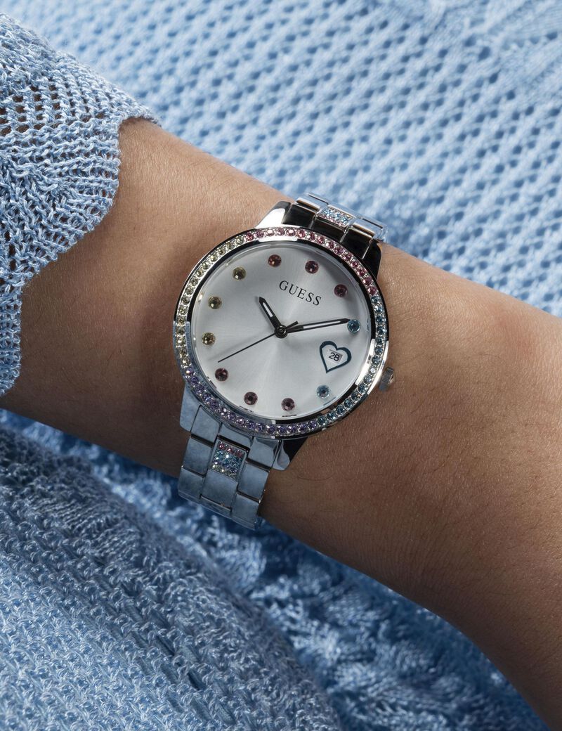 Crystal analogue watch