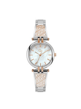 Gc Silver Ladies Watch