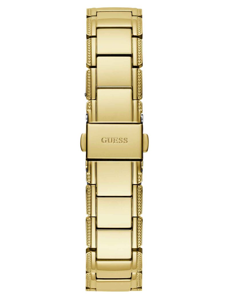 Gold-Tone Cut-Through Watch