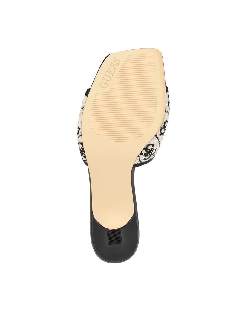 Logo Heel Sandals