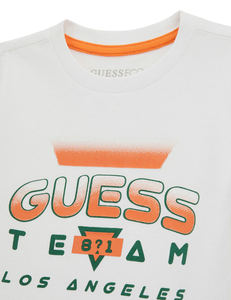 Front logo print t-shirt