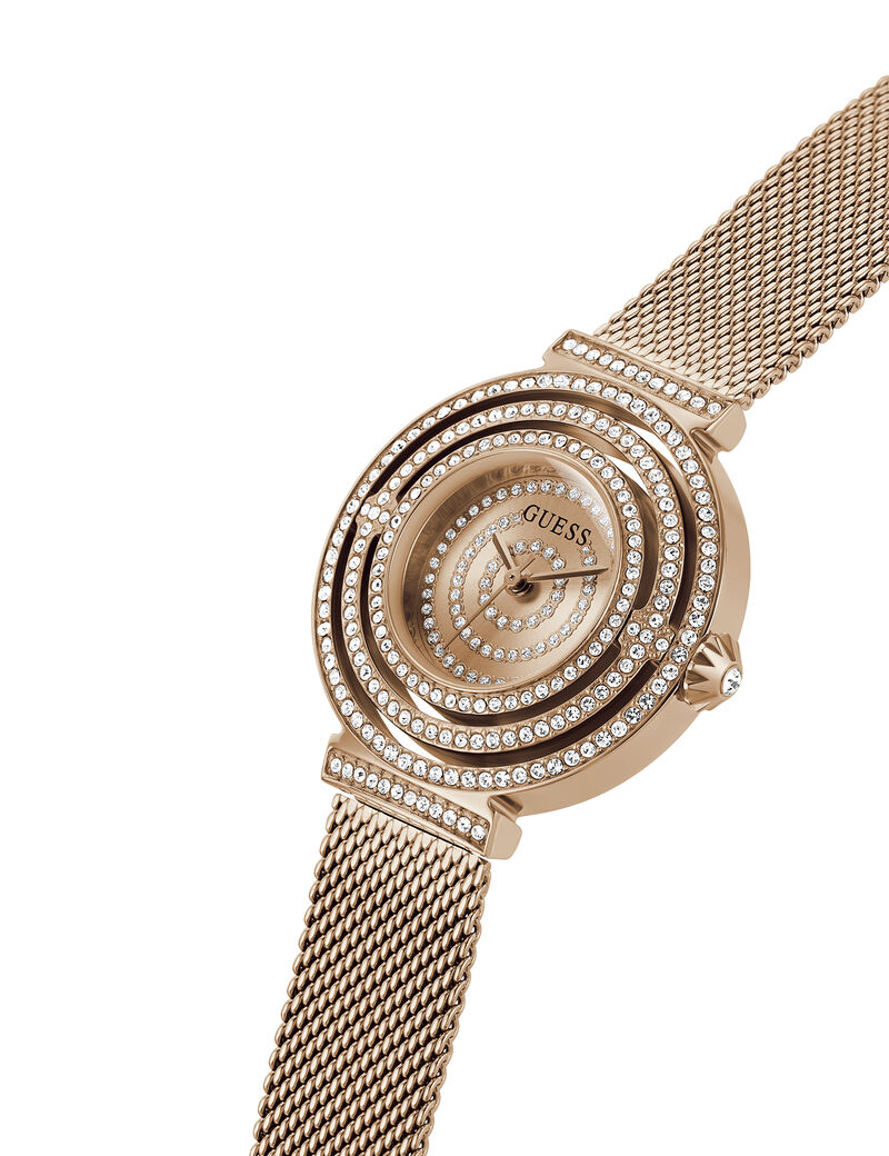 Rose Gold Tone Analog Watch