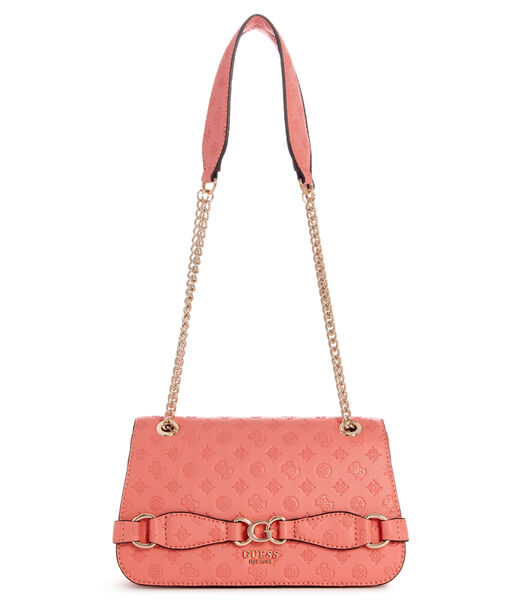 Arlena logo convertible crossbody flap