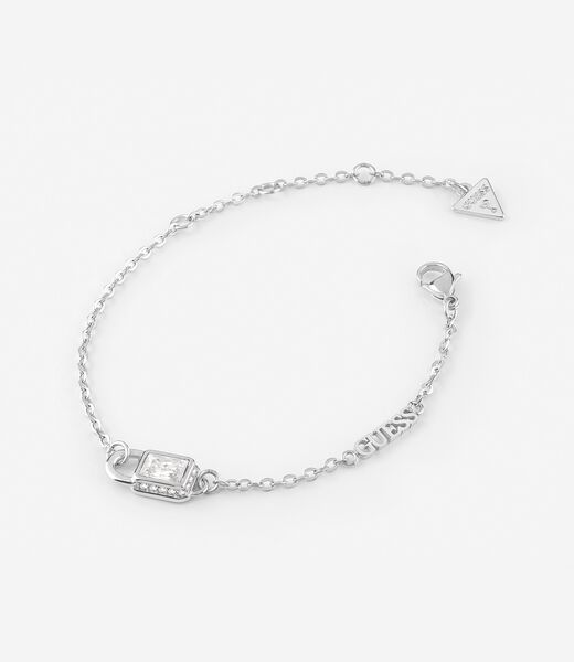 Clear Padlock Bracelet Rh