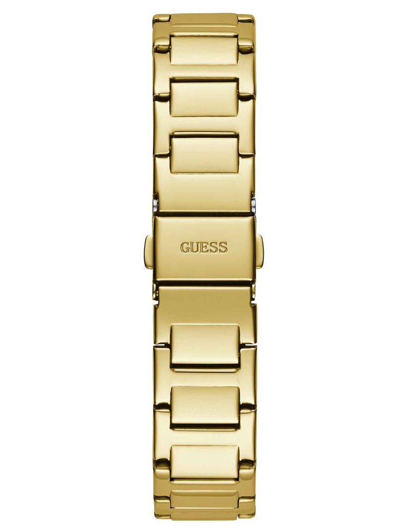 Gold-Tone Rose Analog Watch