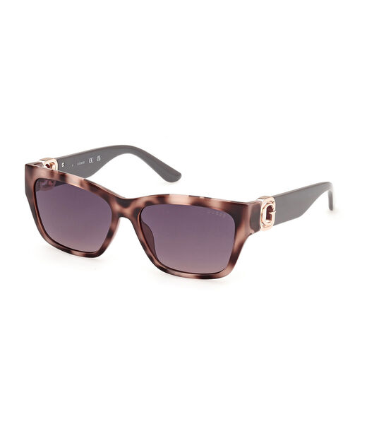 Rectangular Full Rim Sunglasses