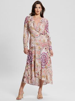 All Over Print Long Dress