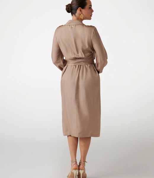 Marciano wrap midi dress