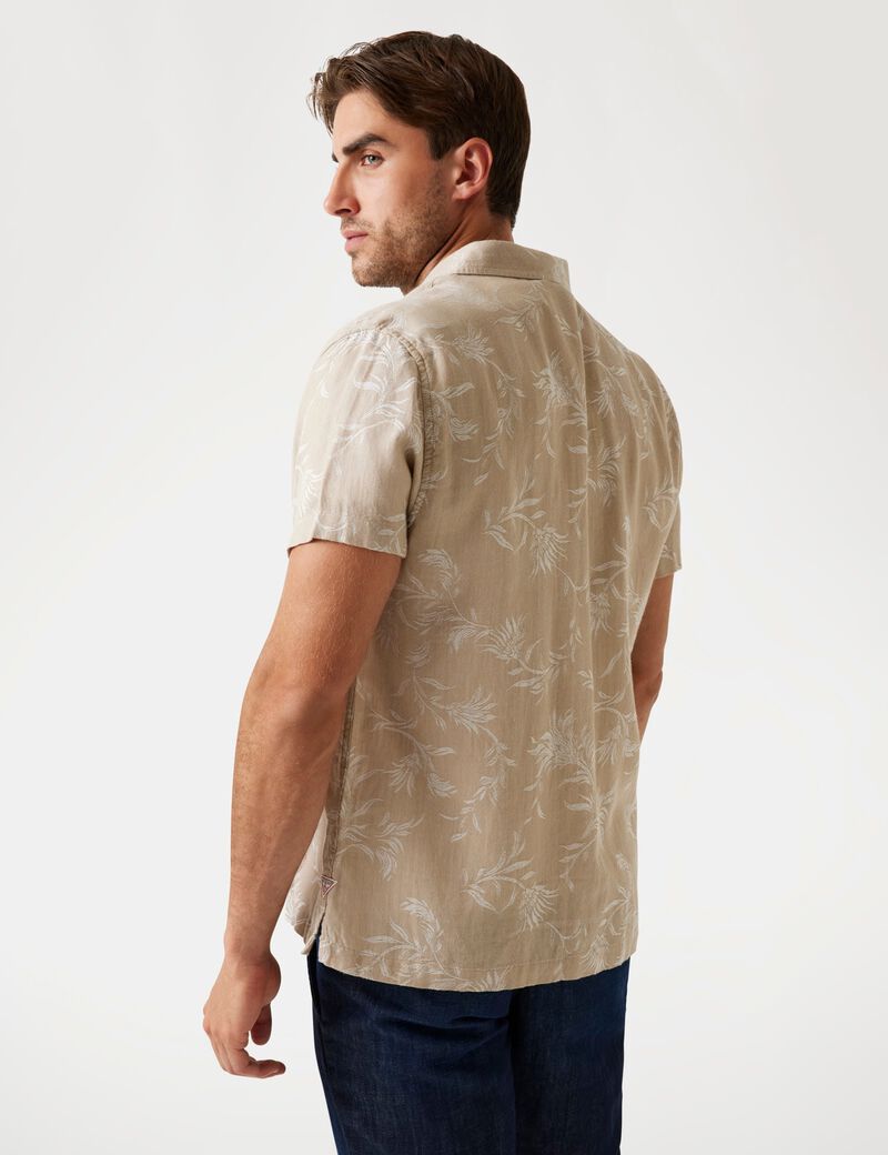 Jacquard Lyocell-blend shirt