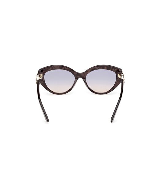 Cat-eye plastic sunglasses