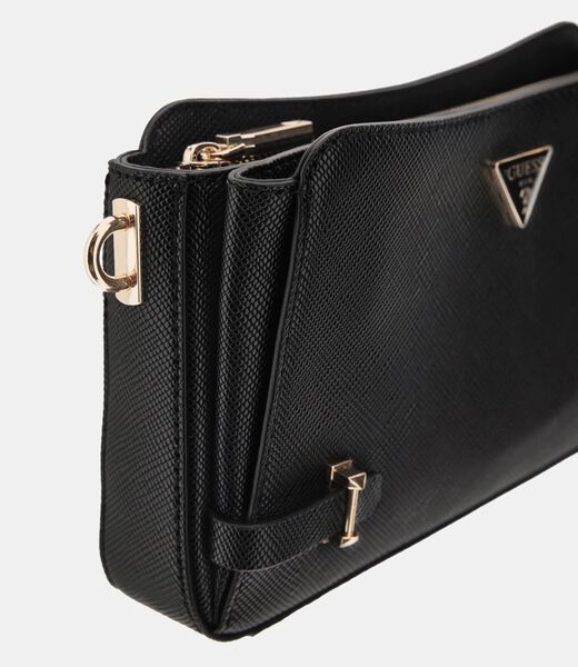 Rosalba Saffiano Mini Crossbody Bag