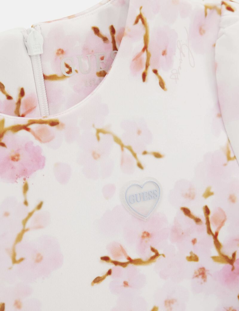 Floral scuba dress