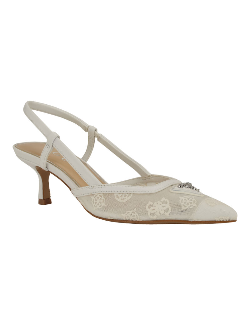 Yanno slingback kitten heels