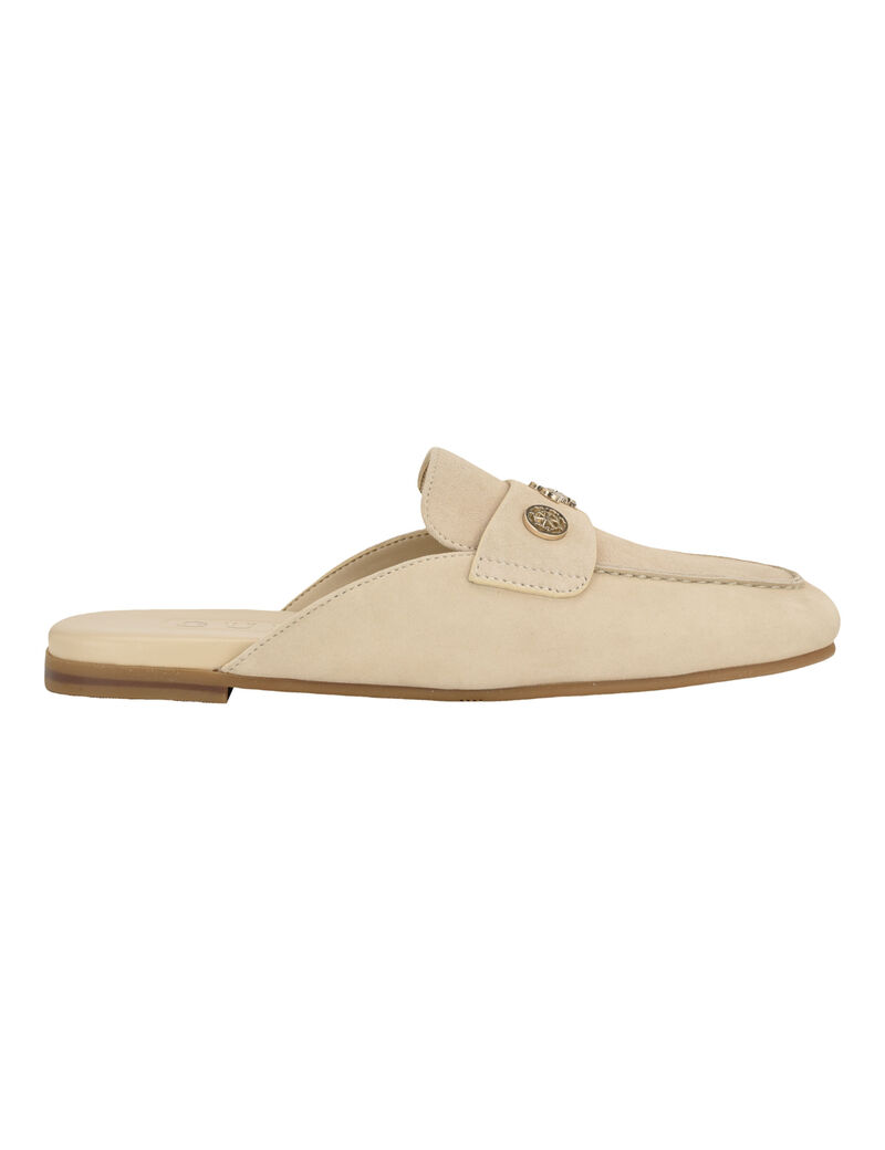 Aydeen Slip-on Backless Loafer Mule Flat