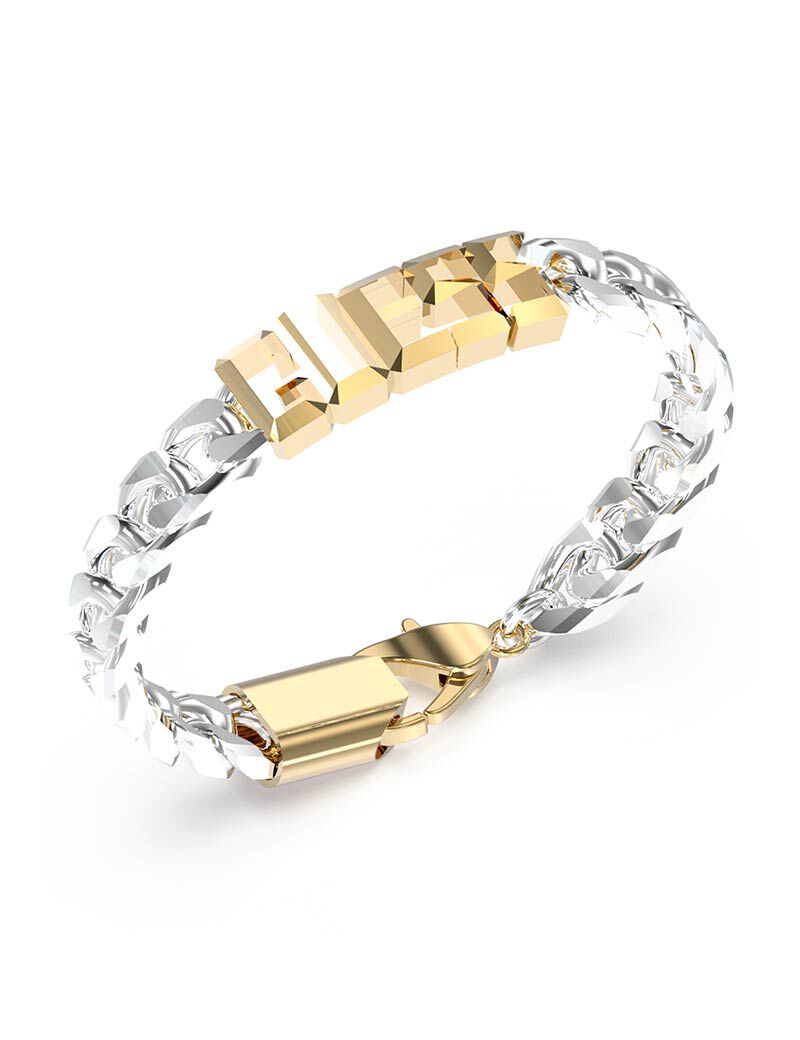 Guess Logo 7mm Chain Bracelet