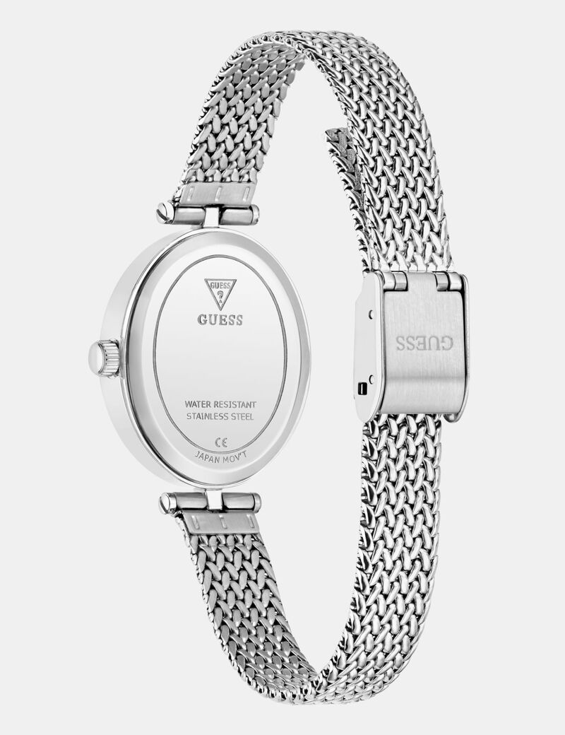 Ladies Silver Tone Analog Watch