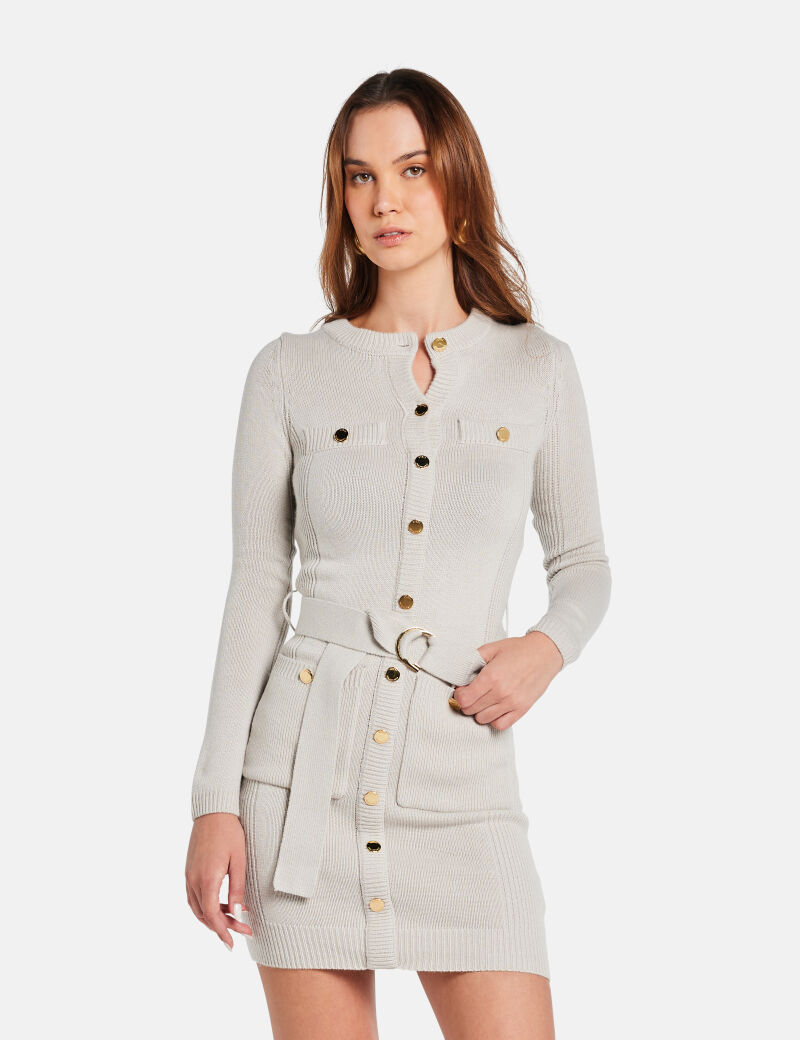 Marciano cashmere-blend mini dress