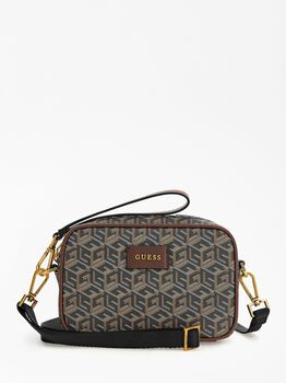 Ederlo Cube Logo Mini Crossbody Bag