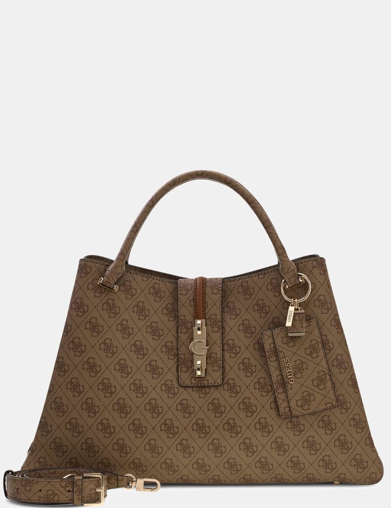guess yvonne logo tote bag