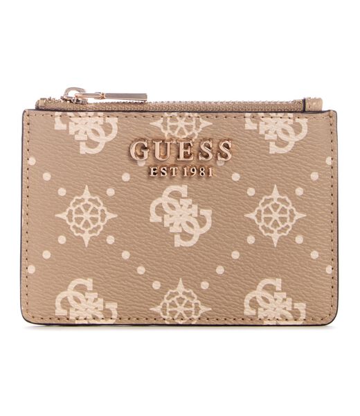 guess carrie logo credit card case