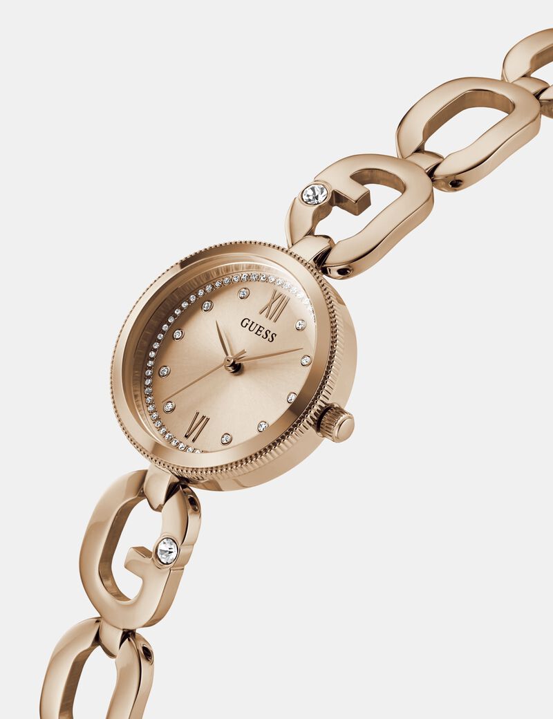 Ladies Rose Gold Tone Analog Watch