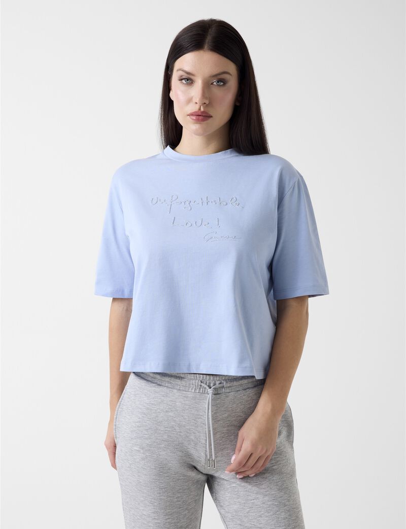 Embroidered logo T-shirt