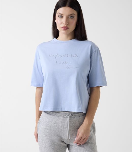 Embroidered logo T-shirt