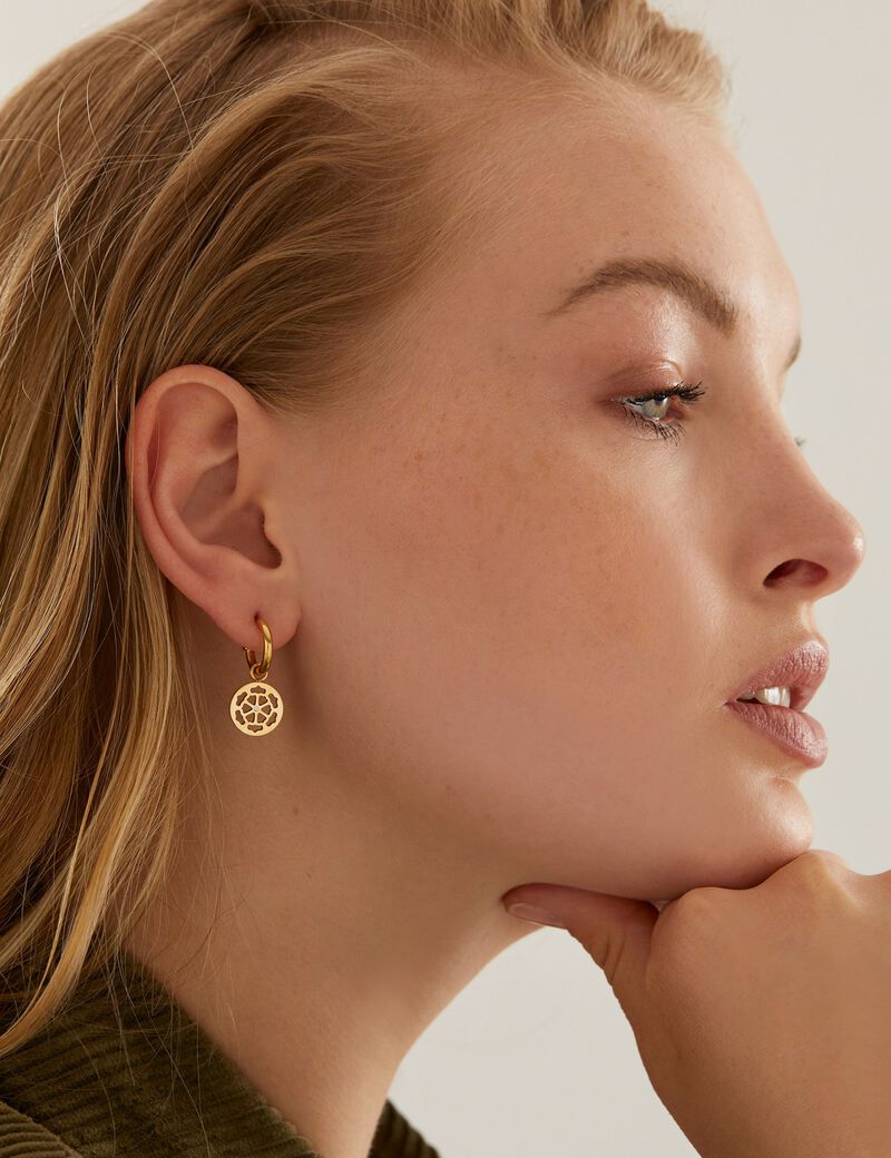 Blooming Peony Earrings