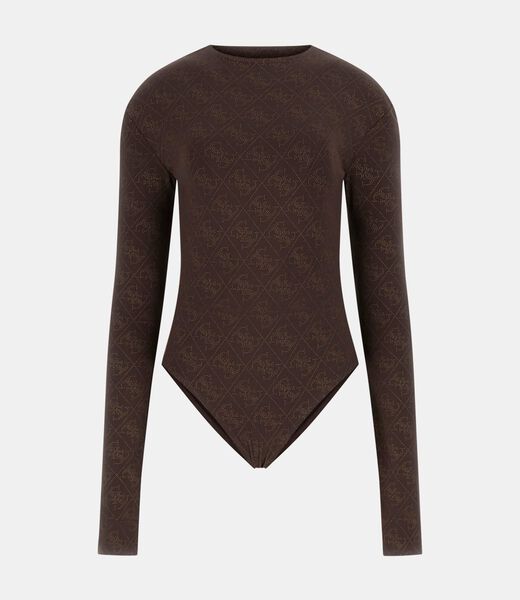 Rhinestones 4G logo bodysuit