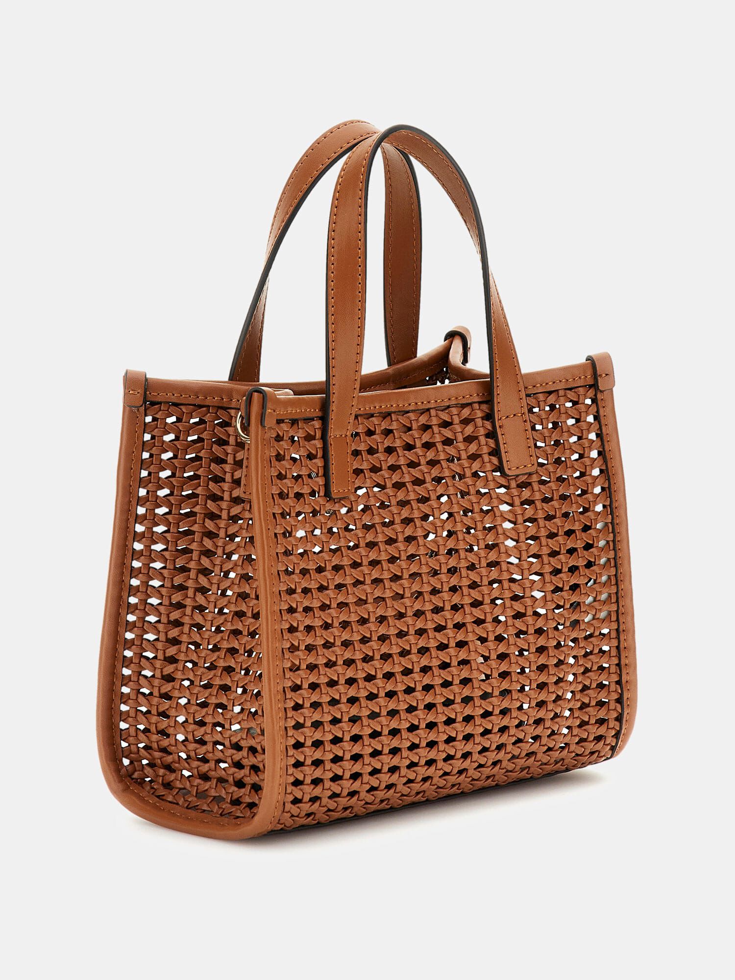 Guess■ BRIGITTA ポーチ ミニ トートバッグ brown Guess□ BRIGITTA ポーチ ミニ トートバッグ brown 楽天市場