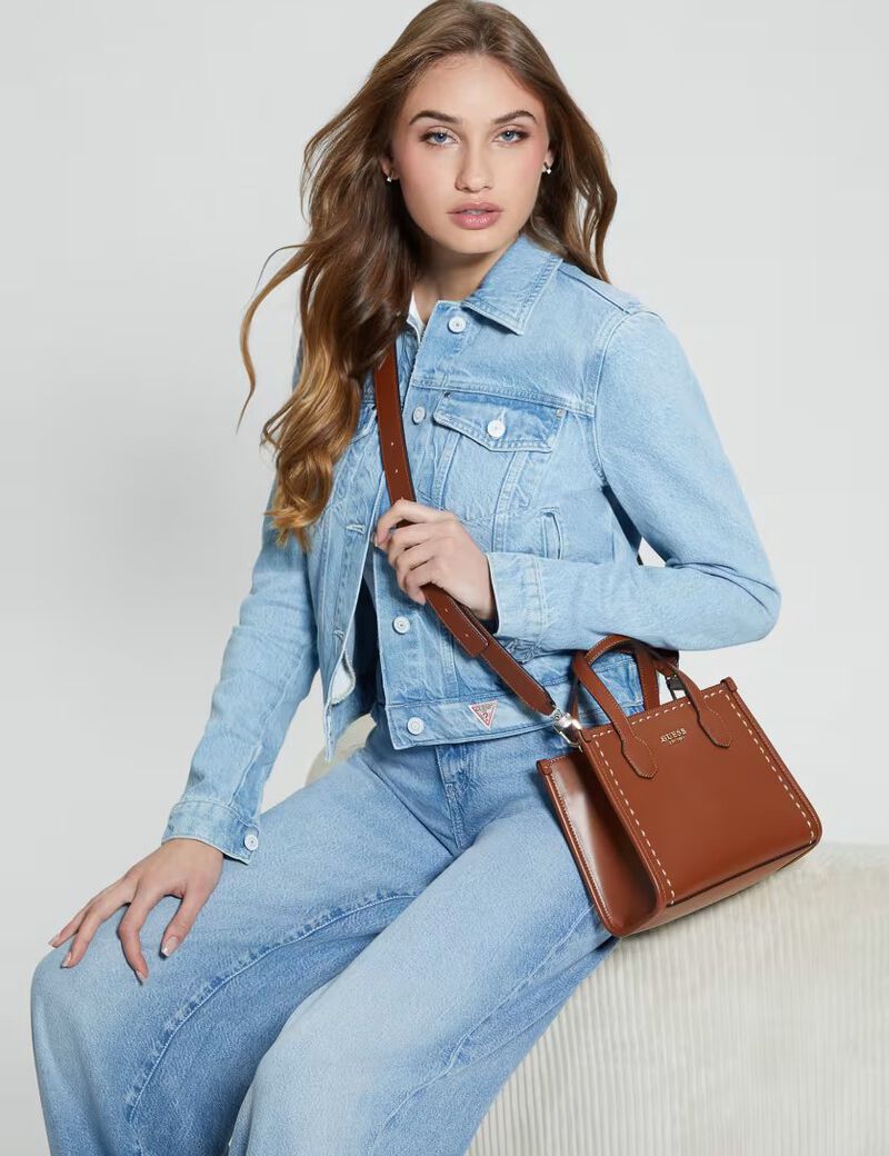 Silvana stitch mini handbag